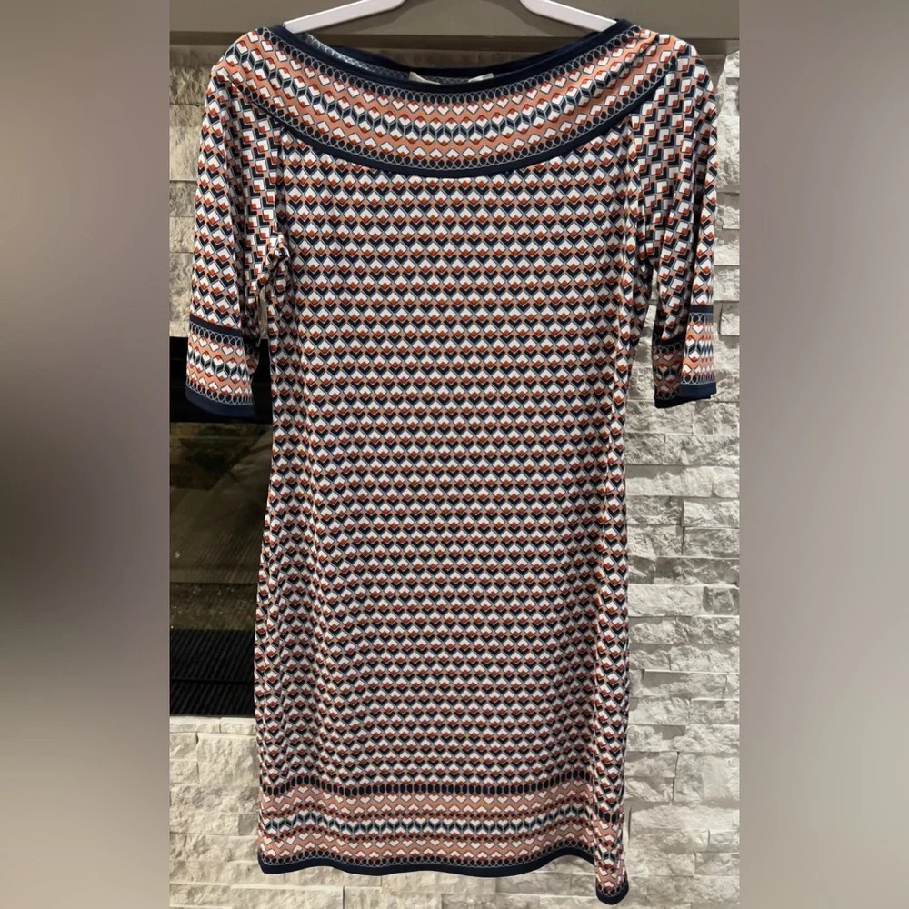 NWT Max Studio sheath graphic dress size Medium